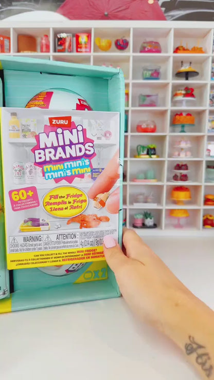 Mini Brands Fill the Fridge + Cápsulas Sorpresa
